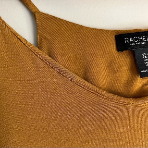 Rachel Zoe Soft Stretch Jersey Dress With Shark Bite Hem Size S - Picture 3 of 6